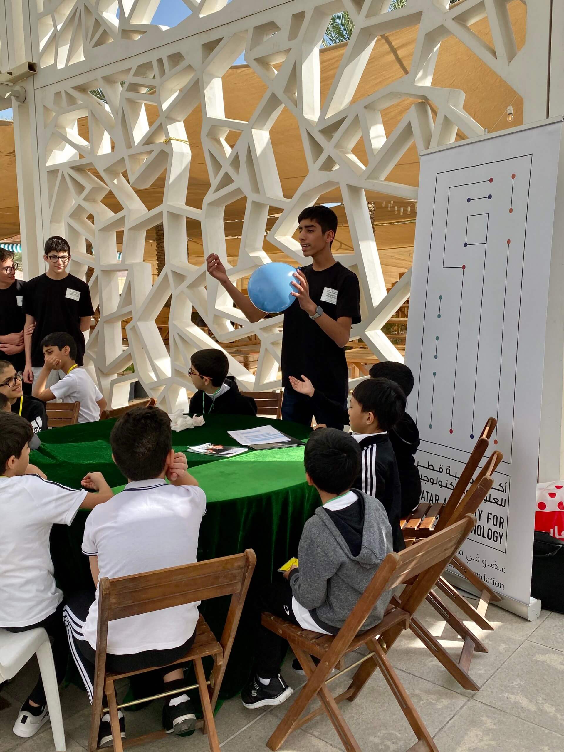 QAST-students-teach-superbugs2